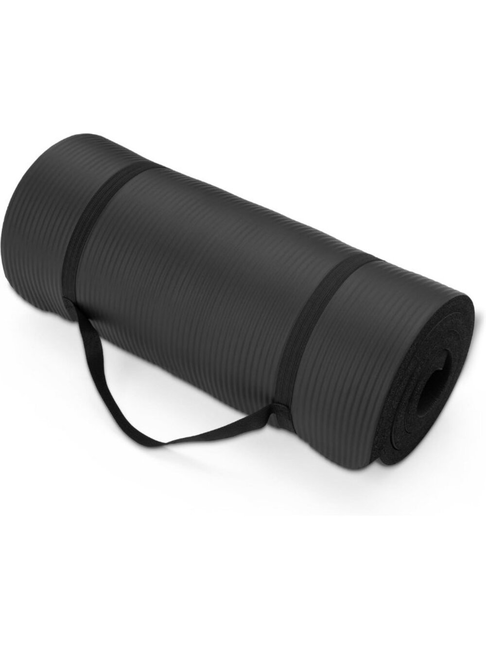 Amazon Basics Extra Thick Exercise Yoga Mat with Carrying Strap